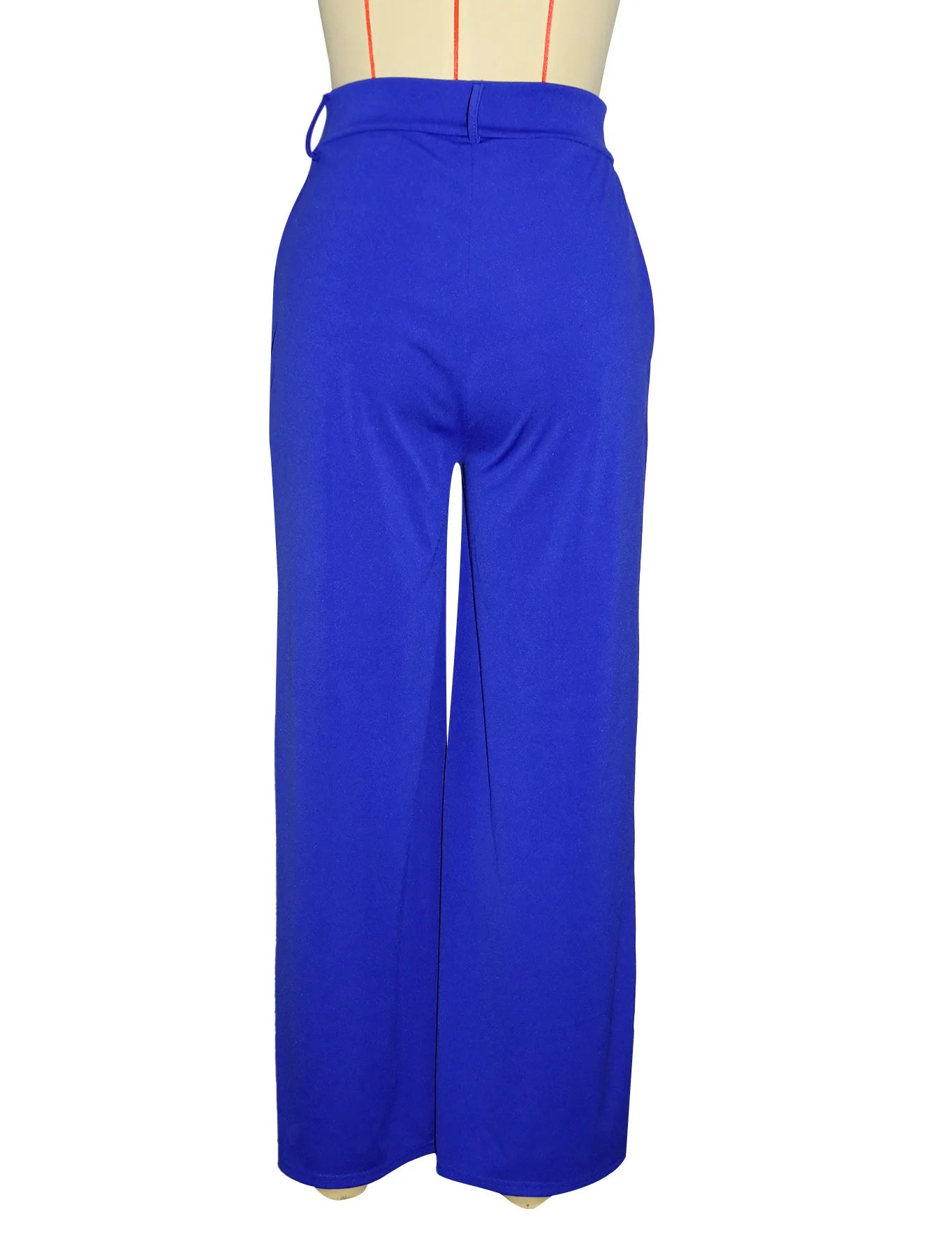 BR4879 Women's Casual Solid Color Trousers Without Belt