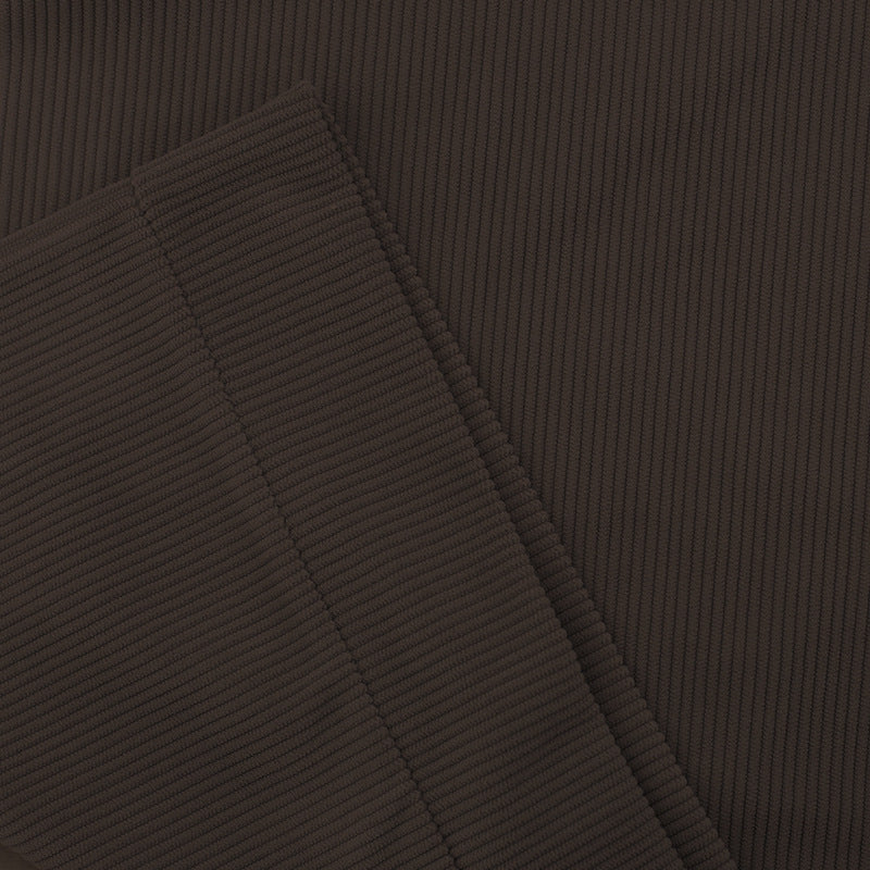 2025 Cross-Border Men's Clothing Hot-Selling Autum New Casual Stand-Up Collar Long-Sleeved Corduroy Color-Blocked Slim Sweatshirt for Men