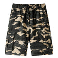 2025 Summer Cross-Border God of War Cargo Pants, Ice Silk Cotton Anti-Bulging Diamond Pants, Five-Dimensional Killing Student Style