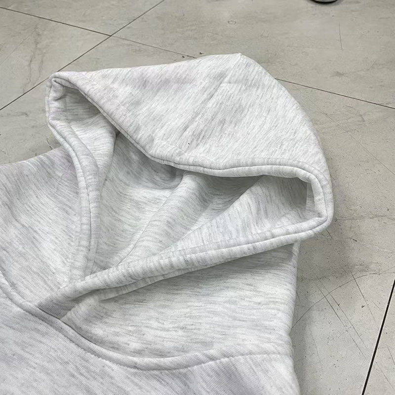 Angel Large Letter Printed Hooded Sweater Hip-Hop Hoodie American Style Retro Long Sleeve Sweater