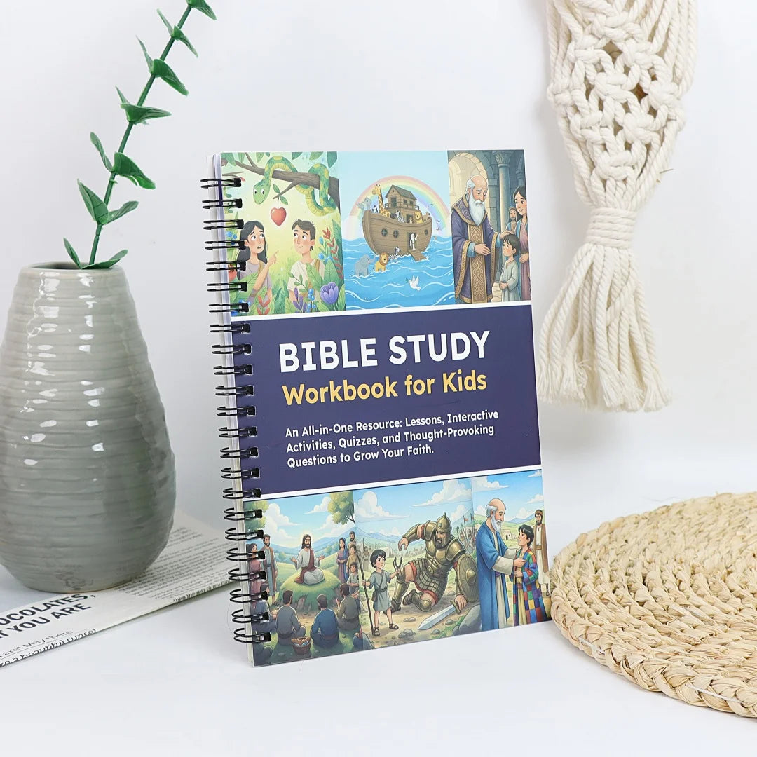 Bible Study Handbook: Courses, Activities, Tests, and Questions to Deepen Faith (Spiral Binding)