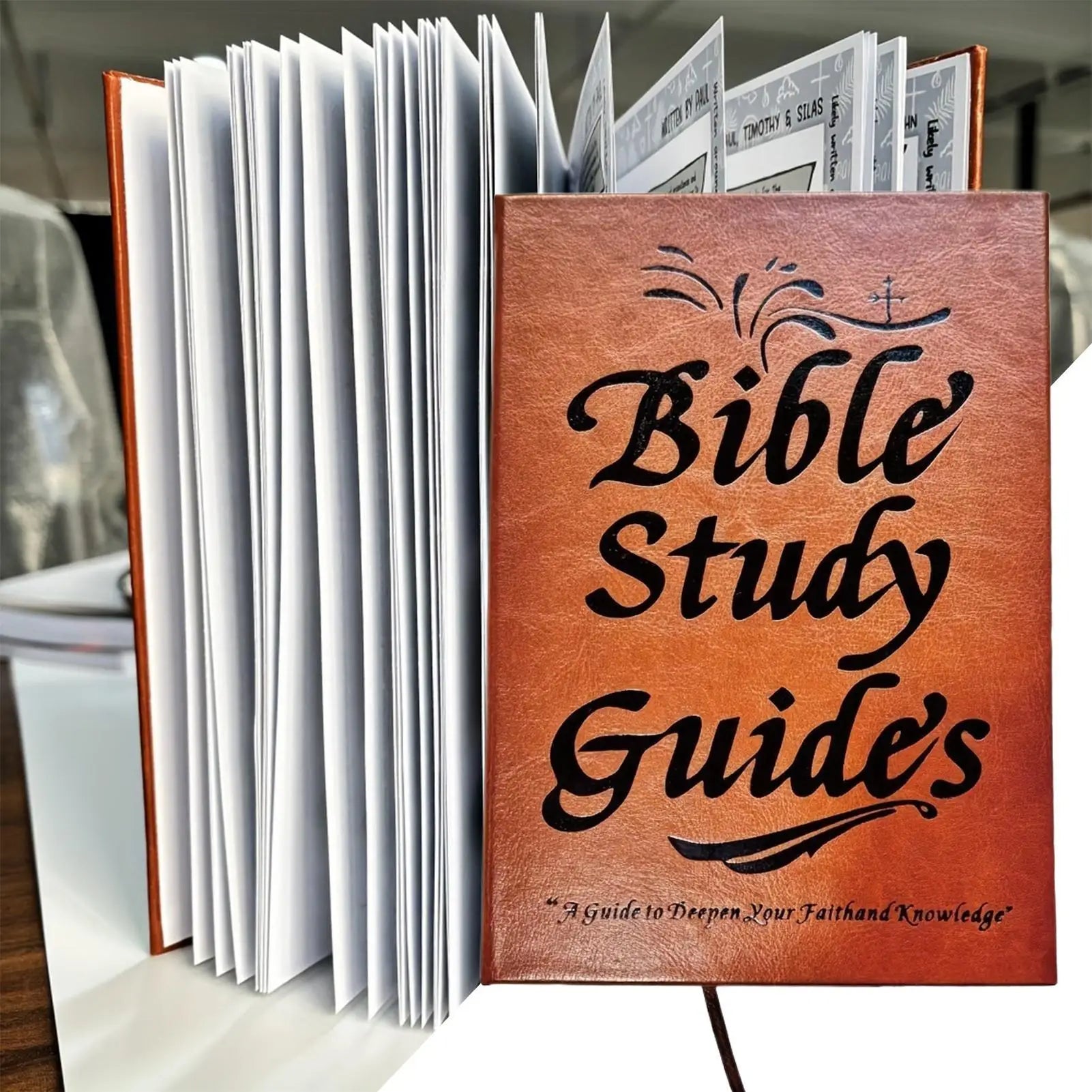 Bible Study Guide Bible Book Summary Guide Book Spiritual Growth Study Supplies for Scripture Quotes Religious Book