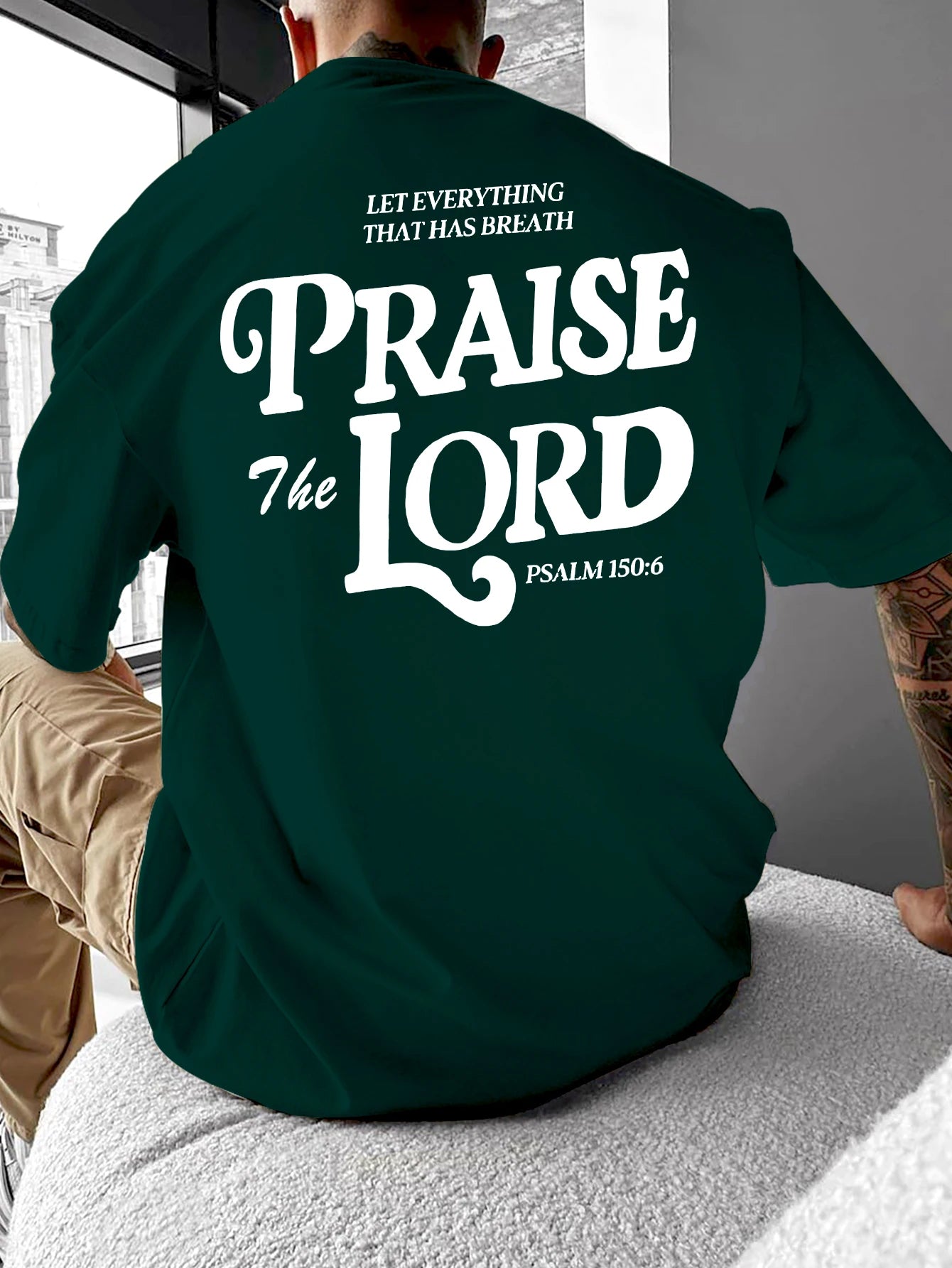 Christian Faith "Let Everything Praise The Lord" Graphic T-Shirt