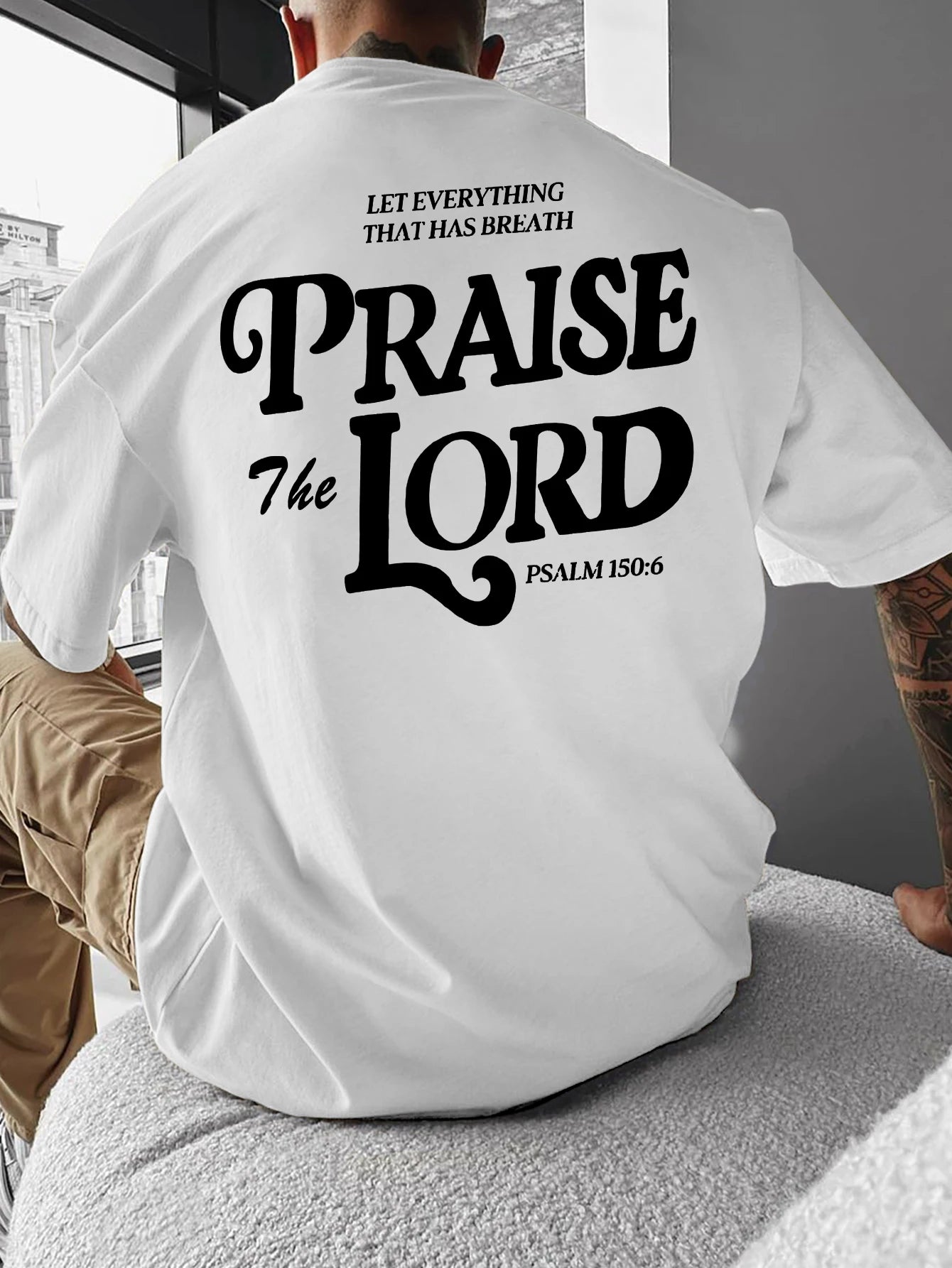 Christian Faith "Let Everything Praise The Lord" Graphic T-Shirt