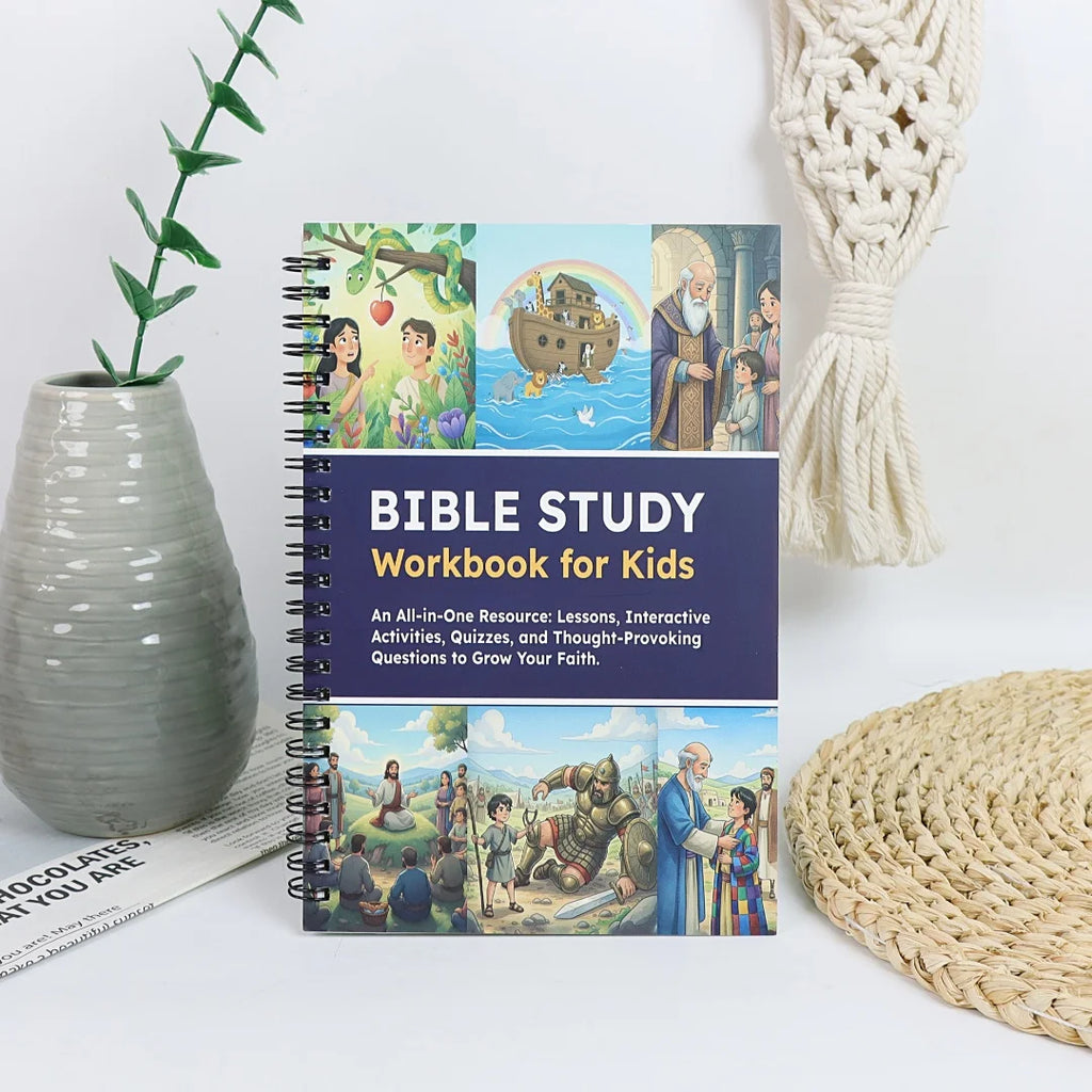 Bible Study Handbook: Courses, Activities, Tests, and Questions to Deepen Faith (Spiral Binding)