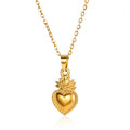 Fashion Stone Opal Oval Necklace For Women Stainless Steel Gold Color Oval Stone Pendant Necklace Wedding Aesthetic Jewelry Gift