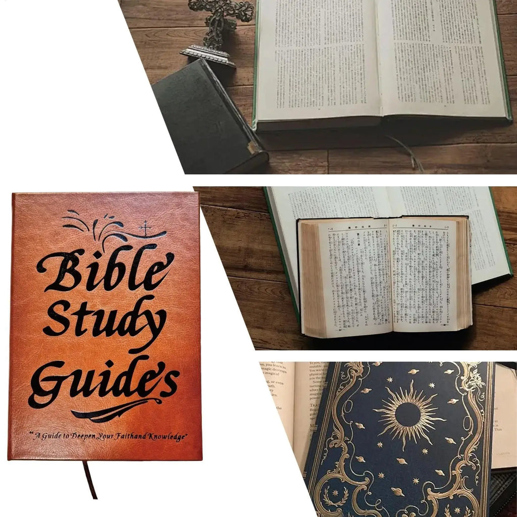 Bible Study Guide Bible Book Summary Guide Book Spiritual Growth Study Supplies for Scripture Quotes Religious Book