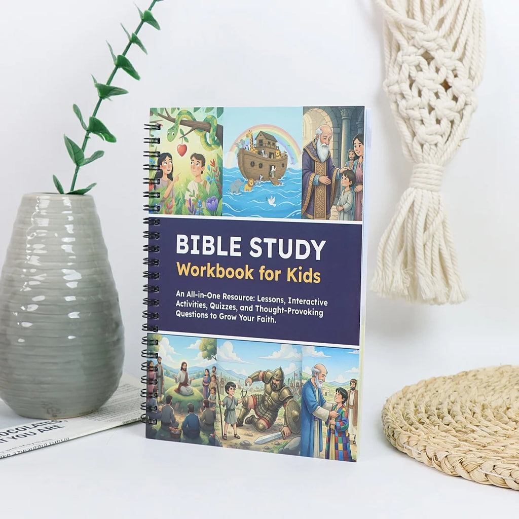 Bible Study Handbook: Courses, Activities, Tests, and Questions to Deepen Faith (Spiral Binding)