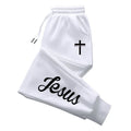 Jesus Christ Print Sweatpants for Woman High Quality Four Season Casual Sporty Jogger Pants Ladies Home Outdoor Comfort Trousers