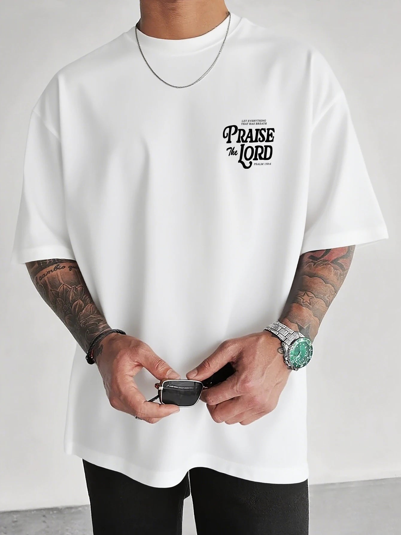 Christian Faith "Let Everything Praise The Lord" Graphic T-Shirt