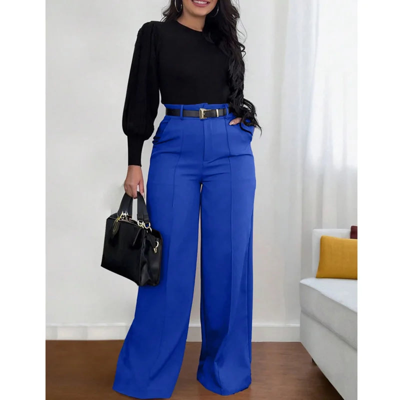 Autumn 2025 New Fashion Women's Commute Khaki Drapey Pants Versatile Long Trousers Fashionable Business Casual