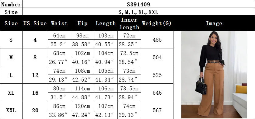 2026 Fashion Dress Pants for Women Elegant High Waist Loose Straight Leg Pants Spring Autumn Office Lady Casual Trousers Clothes