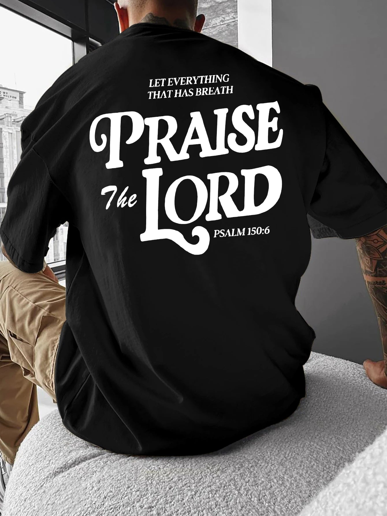 Christian Faith "Let Everything Praise The Lord" Graphic T-Shirt
